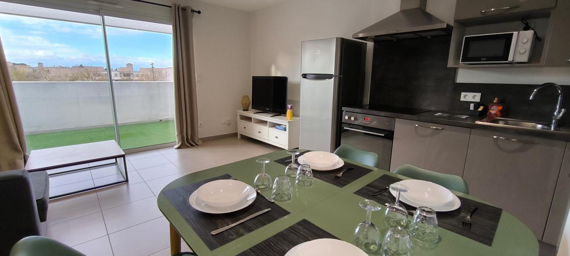 Colombiers Escale A La Noria Terrasse 4 Personnes Et Garage Colombiers (Herault)